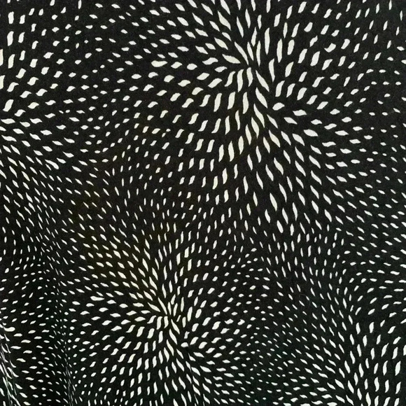 Cato - C Est 1946 Maxi Skirt Women’s size M Black & White Print Faux Wrap Maxi - Picture 2 of 12